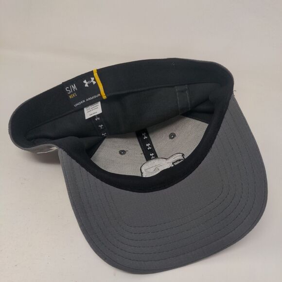 Under Armour Men's Fitted Hat Gray S-M Embroidered Seton Hall Pirates Logo - Picture 7 of 8